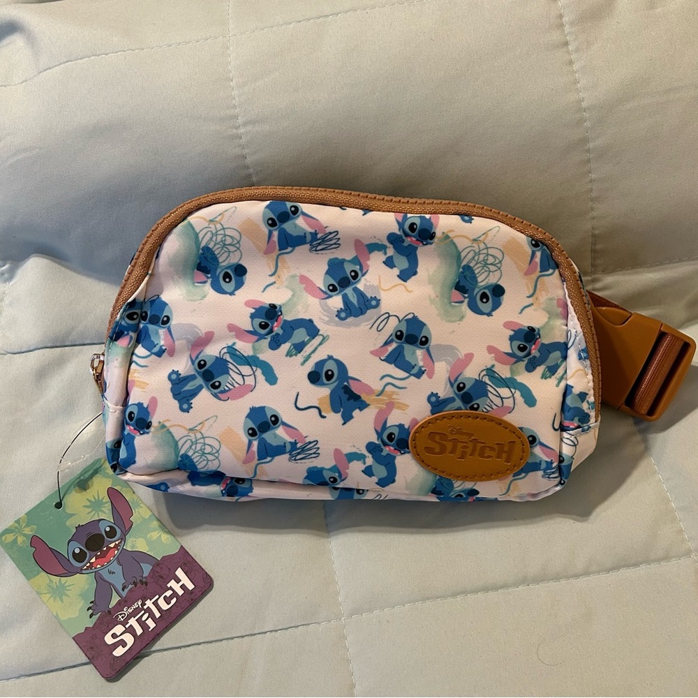 Disney Stitch waist bag crossbody NEW